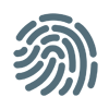 Picture of a fingerprint icon