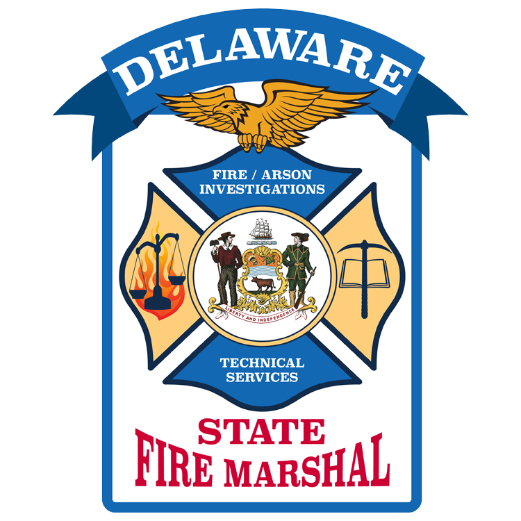 Image of the Delaware State Fire Marshal seal